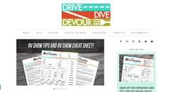 Desktop Screenshot of drivedivedevour.com